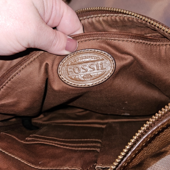 Vintage Fossil leather handbag - Picture 2 of 14